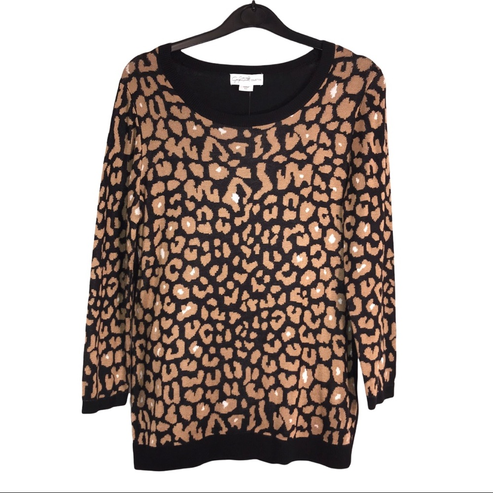 NWT Leopard Print Soft Sweater